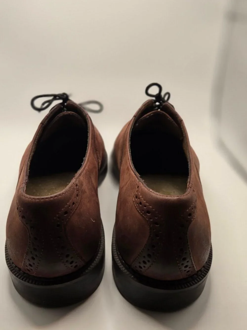 Rockport Brown Leather Oxford Shoes Size 10.5